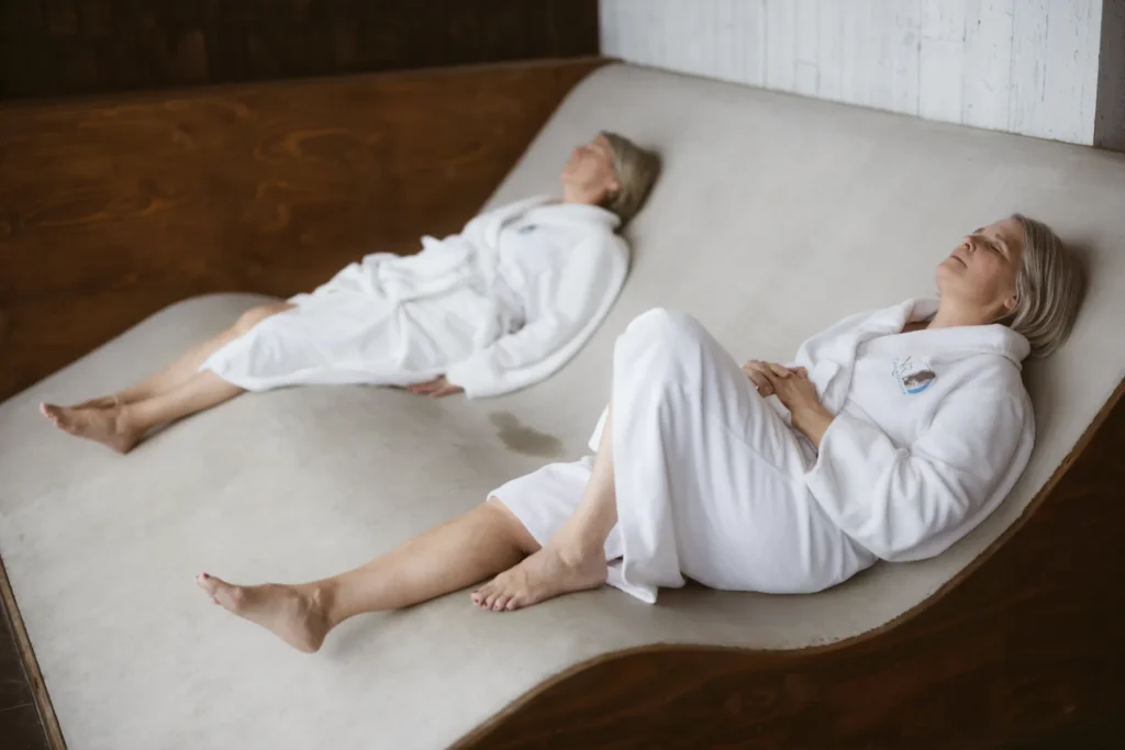 Lits chauffants — Sartiga Spa sur le Lac