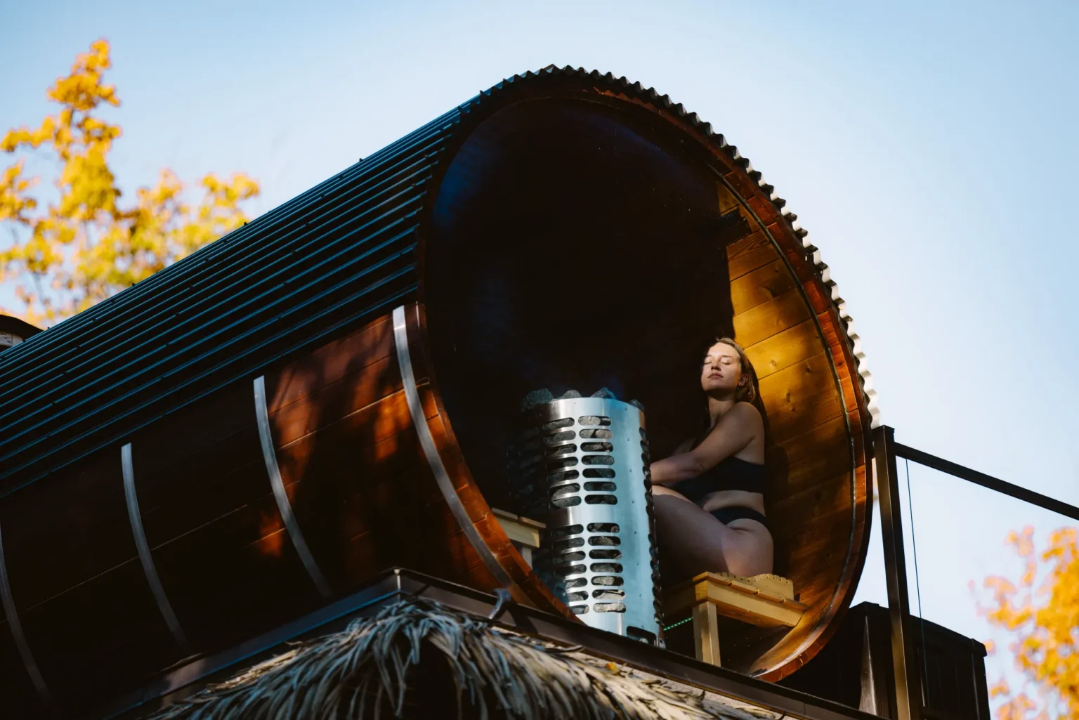 Sauna barril — Sartiga Spa sur le Lac