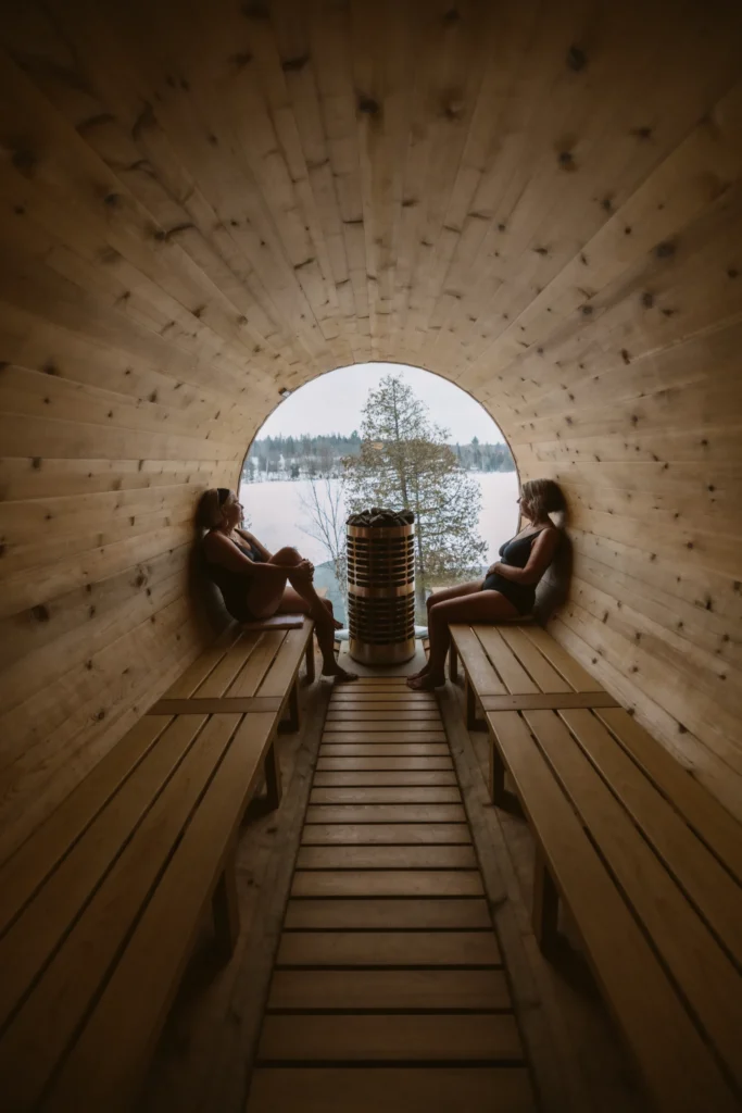 Sauna barril — Sartiga Spa sur le Lac