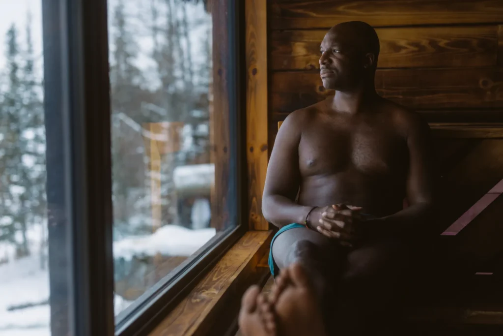 Sauna finlandais — Sartiga Spa sur le Lac
