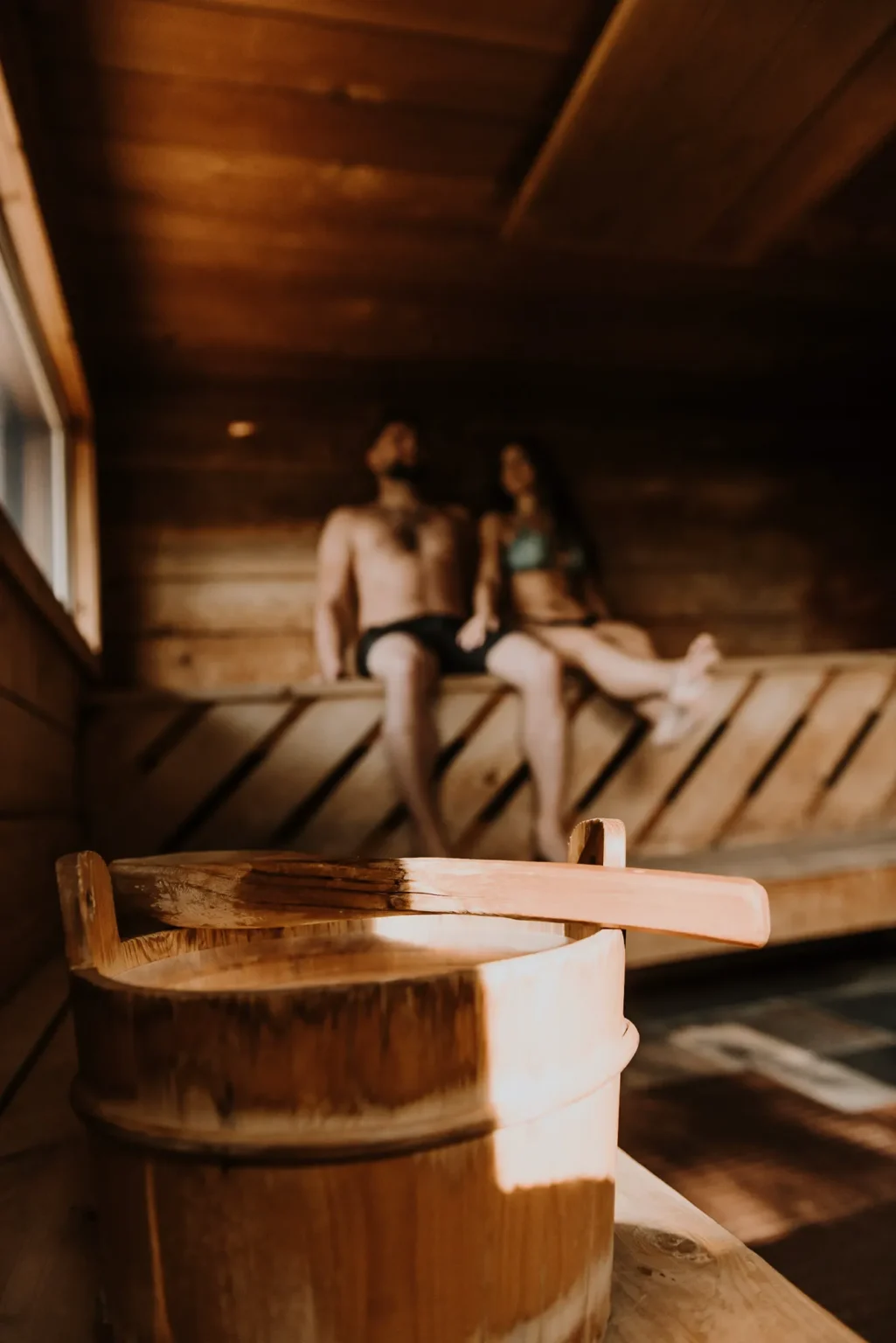 Sauna finlandais — Sartiga Spa sur le Lac